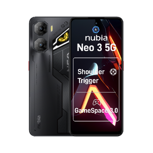 ZTE Nubia Neo 3 5G Zwart (ZTE-NUB-NEO3-5G-BLK)