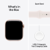 APPLE Watch S10 GPS 42 mm Aluminum Rose Gold kast, Rubber Band S/M (MWWH3QF/A)