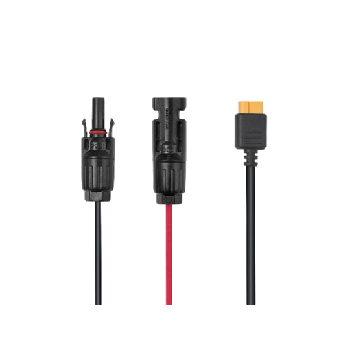 ECOFLOW Zonnepanneel Aansluiting kabel Grijs