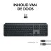 LOGITECH Draadloos toetsenbord MX Keys S AZERTY Grafiet (920-011574)