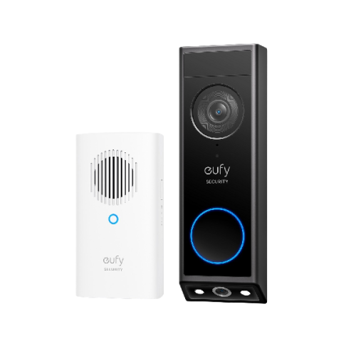 EUFY Video Deurbel E340 2K + Chime (E8214311) Video deurbel