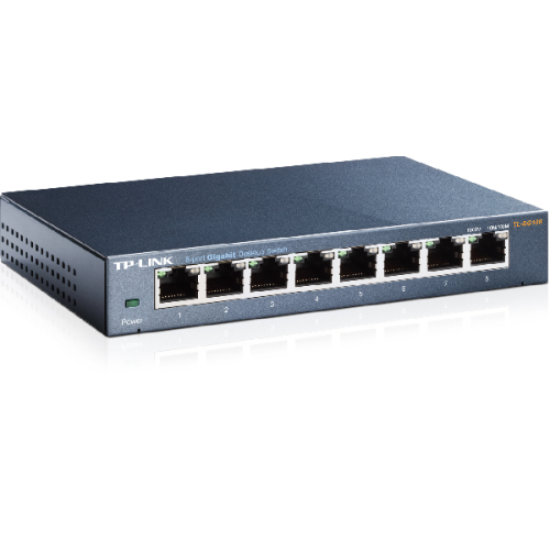 TP LINK 8-Port Desktop Switch (TL-SG108)