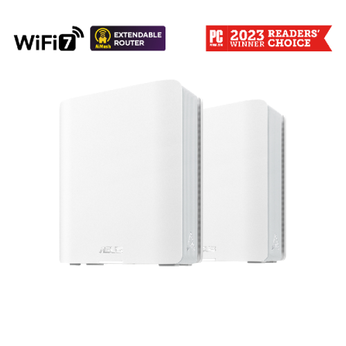 ASUS Multi-room WiFi ZenWiFi BT8 Wit 2 stuks (90IG0930-MO3B20)