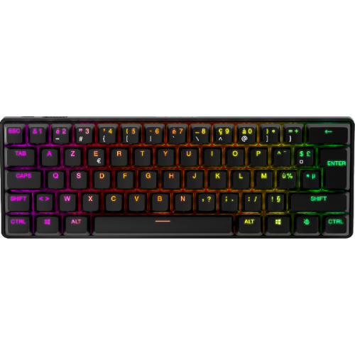 STEELSERIES Draadloze gaming toetsenbord Apex Pro Mini AZERTY Zwart (64845)