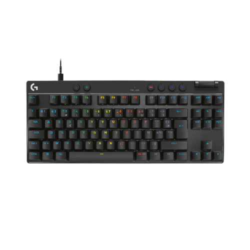 LOGITECH Gaming-toetsenbord PRO X TKL RAPID RGB AZERTY Zwart (920-013229 )