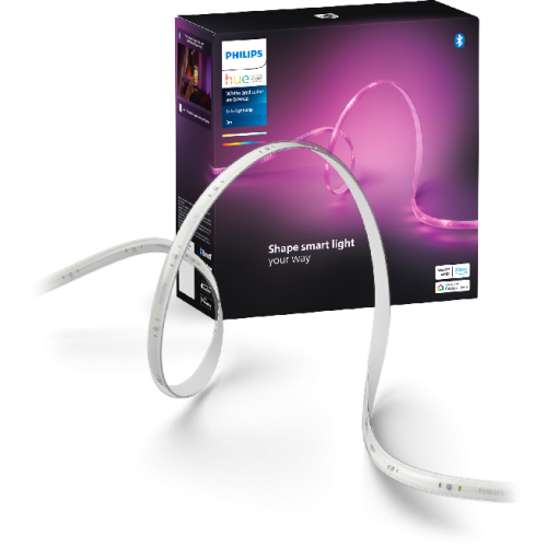 PHILIPS HUE LED strip Solo 3m Wit en gekleurd licht (929003816902)