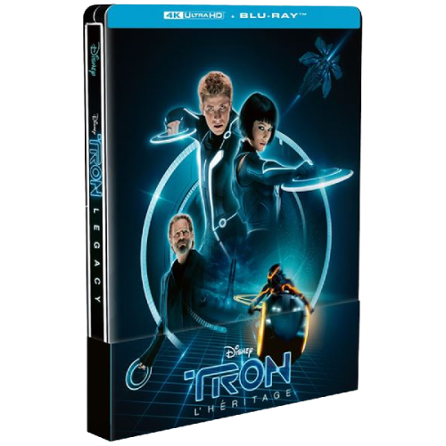 DISNEY Tron: L'Héritage - Steelbook Limited Edition - Blu-ray 4K Ultra HD