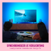 WIZ HDMI Sync Box met TV verlichting + RGBIC LED strip voor 75-85'' TV's