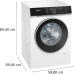SIEMENS WG56H203FG - Wasmachine voorlader - 10 kg - 1600 rpm - 75 dB
