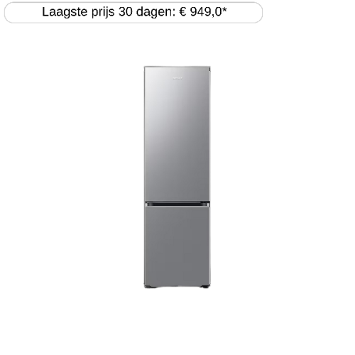 SAMSUNG RB38C607AS9 - Koelvriescombinatie - breedte 59.5 cm - hoogte 203 cm - NoFrost