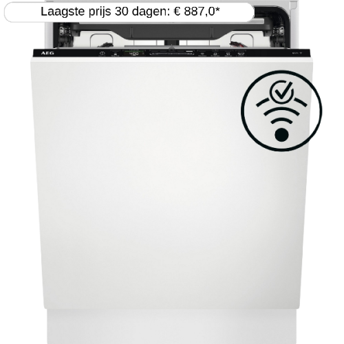 AEG FSE76738P - inbouwvaatwasser - Volledig geïntegreerd - 14 bestekken - 41 dB(A)