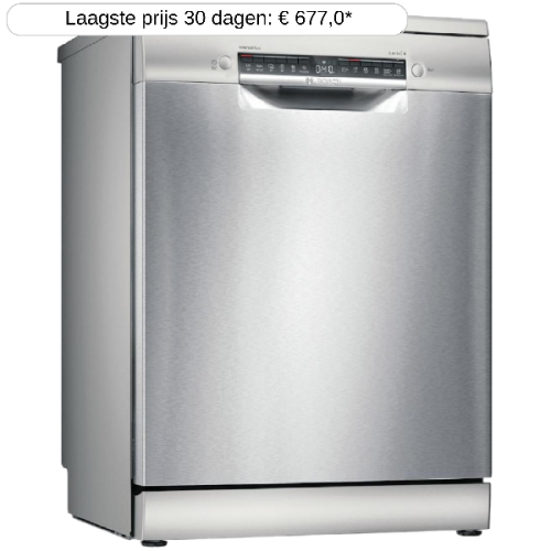 BOSCH SMS4EMI06E - vrijstaande vaatwasser - Standaard (60 cm breed) - 14 bestekken - 42 dB(A)