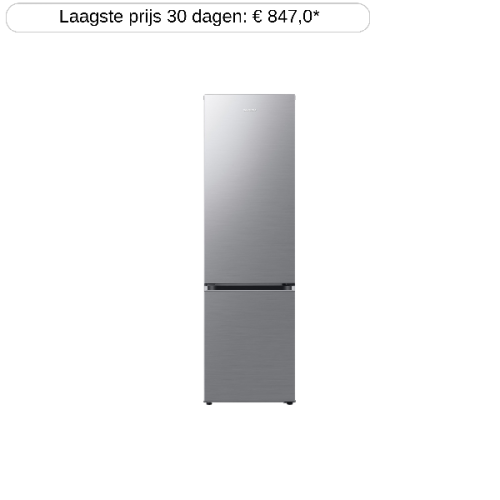 SAMSUNG RB38T607BS9 - Koelvriescombinatie - breedte 59.5 cm - hoogte 203 cm - NoFrost