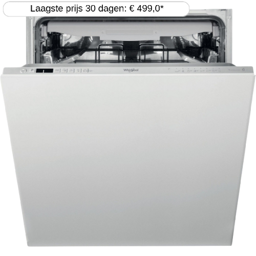 WHIRLPOOL Inbouw vaatwasser D (WIC 3C33 F)