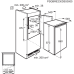 AEG TAB6L88ES - Inbouw Tafelmodel vriezer - inhoud 98 l