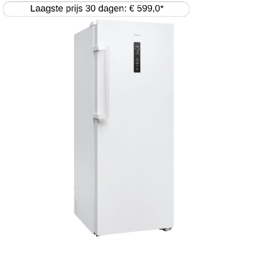 HAIER H4F226WDH1 Vrieskast - breedte 60 cm - hoogte 153.5 cm - inhoud 226 l - NoFrost
