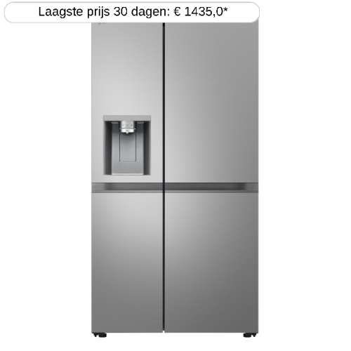 LG GSLE81PYBC - Amerikaanse koelkast - breedte 91.3 cm - hoogte 179 cm - NoFrost