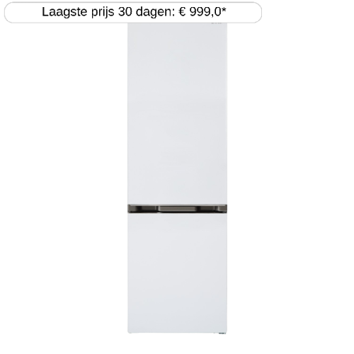 SHARP Koel-vriescombinatie B (SJNBA32DMXWBEU)