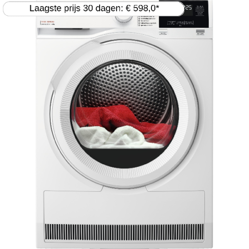 AEG TR78L32B - Warmtepompdroger - 8 kg - 66 dB - Energielabel E