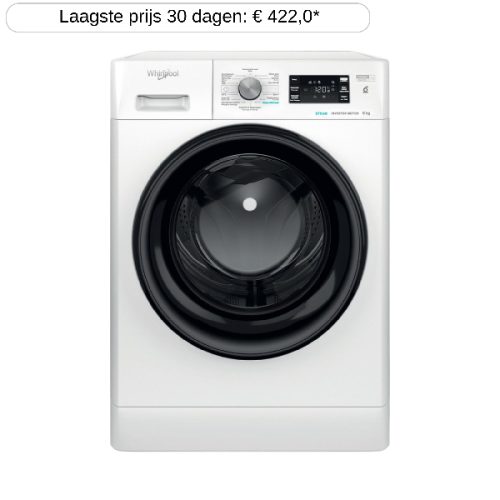 WHIRLPOOL FFS 8469 BV BE - Wasmachine voorlader - 8 kg - 1400 rpm - 78 dB