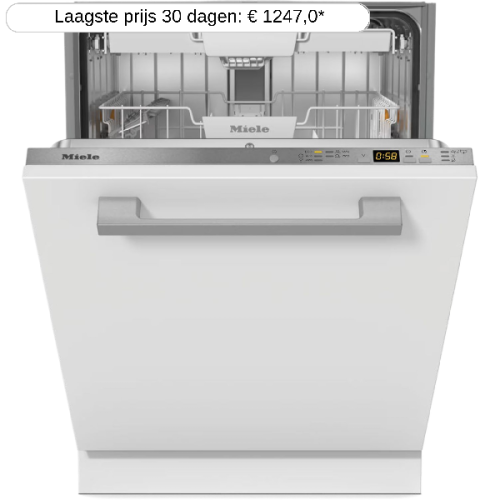 MIELE G 5155 SCVI XXL EDST - inbouwvaatwasser - Volledig geïntegreerd - 14 bestekken - 45 dB(A)
