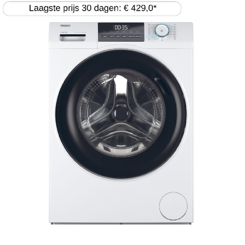 HAIER HW80-BP14929A-S - Wasmachine voorlader - 8 kg - 1400 rpm - 70 dB