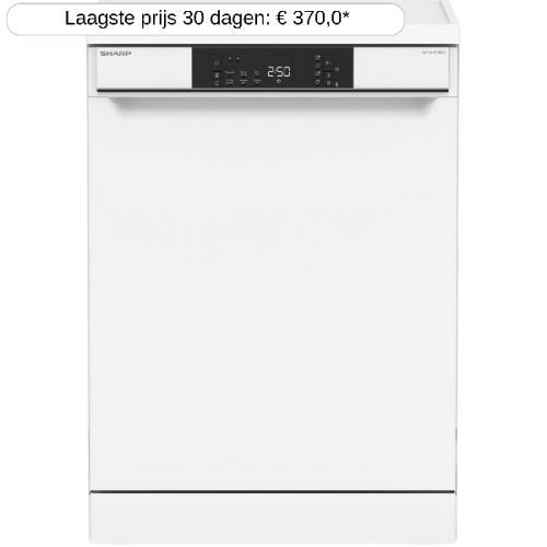 SHARP Vrijstaande vaatwasser D (QWNA1EF45DWEU)