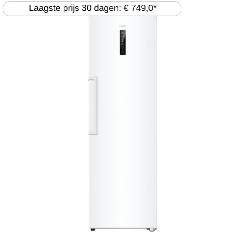 HAIER H4F306WDH1 Vrieskast - breedte 60 cm - hoogte 190 cm - inhoud 301 l - NoFrost