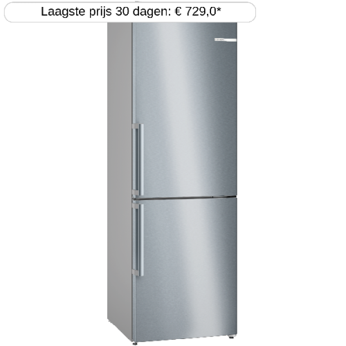 BOSCH KGN36VICT - Koel-vriescombinatie - breedte 60 cm - hoogte 186 cm - NoFrost