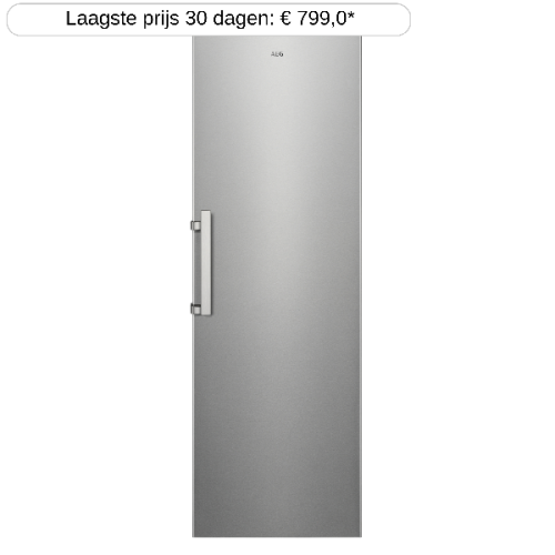 AEG ORK6D391EX - Koelkast zonder vriesvak - breedte 59.5 cm - hoogte 186 cm