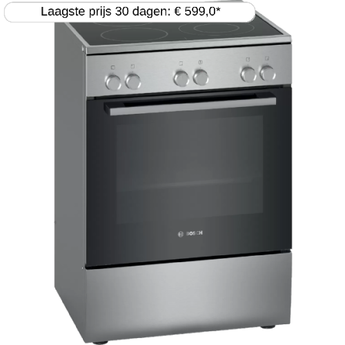 BOSCH HKA090150 - Fornuis - Keramisch - breedte 60 cm