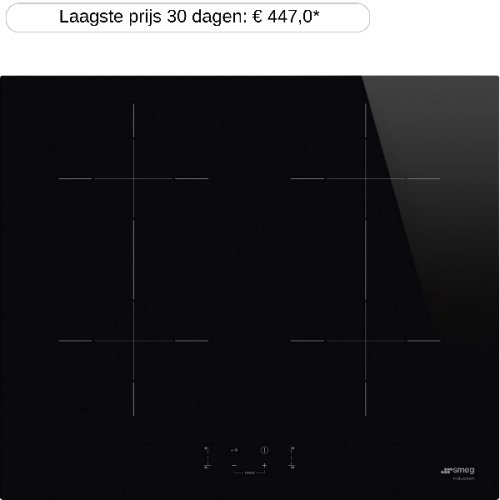 SMEG SIB2641D - Kookplaat - Half geïntegreerd - Inductie - 2-fasen (Perilex) - breedte 60 cm