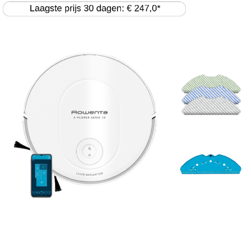 ROWENTA Robotstofzuiger X-PLORER Serie 70 (RR8477WH)