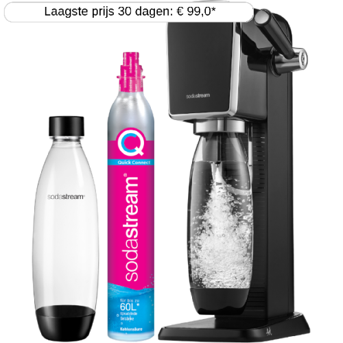 SODASTREAM Bruiswatermachine Art StarterKit Black