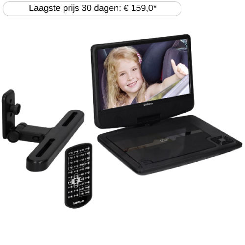 LENCO Draagbare DVD-speler 9" (DVP-901)