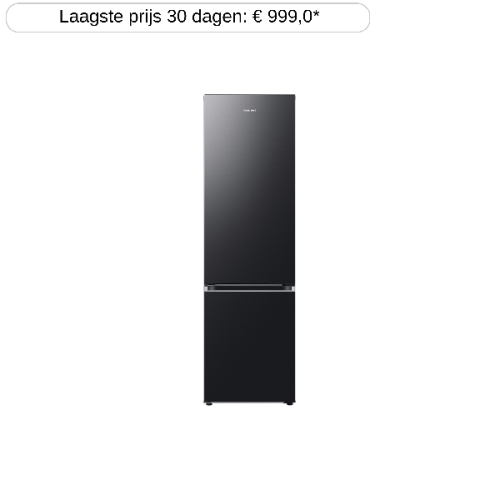 SAMSUNG RB38C607AB1 - Koelvriescombinatie - breedte 59.5 cm - hoogte 203 cm - NoFrost
