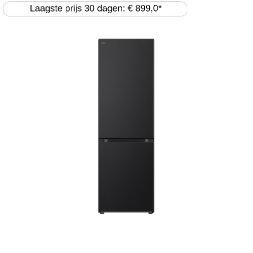 LG GBV3100AEP  - Koel-vriescombinatie - breedte 59.5 cm - hoogte 186 cm - inhoud 292 l - NoFrost