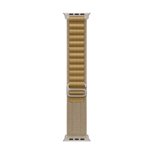APPLE Smartwatch band 49mm Tan Alpine Loop Medium Black Titanium (MYQ13ZM/A)