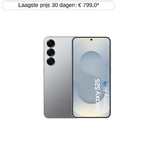 SAMSUNG Galaxy S25 - 5G - 256GB - Silver Shadow