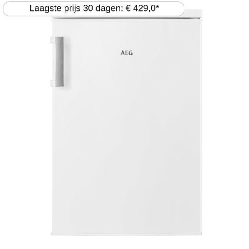 AEG RTS814DXAW - Koelkast zonder vriesvak - breedte 56 cm - hoogte 84.5 cm