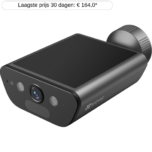EZVIZ Bewakingscamera EB5 4K met ingebouwd zonnepaneel Zwart (303103075)