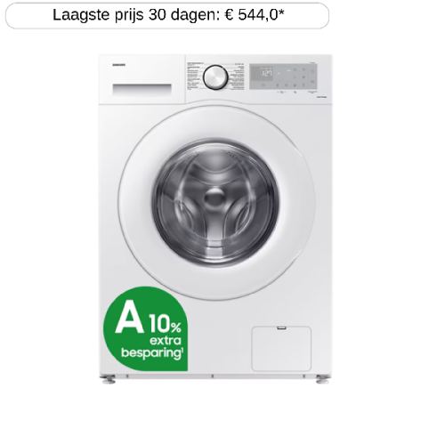 SAMSUNG WW91CGC04ATHEN - Wasmachine voorlader - 9 kg - 1400 rpm - 72 dB