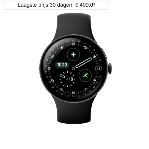 GOOGLE Pixel Watch 4 45 mm - Obsidian