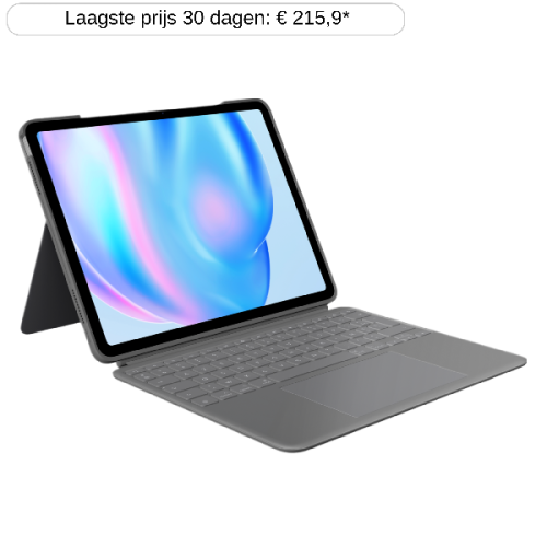 LOGITECH Combo Hoes en Toestenbord Touch iPad Air 13'' Grijs (920-012613)