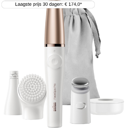 BRAUN Gezichtsepilator - Gezichtsreinigingsborstel FaceSpa Pro (911)