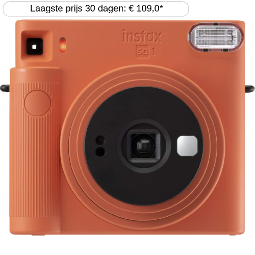 FUJIFILM Instant camera - Instax SQ1 Terracotte Orange (B13291)