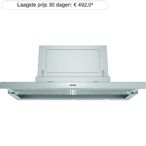 SIEMENS LI97SA531 - Afzuigkap (Dampkap) - breedte 89.8 cm - 397 m³/h - 53 dB