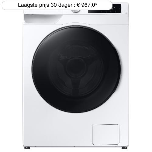 SAMSUNG WD11DG6B85BEU3 - Was-droogcombinatie - 11 kg + 6 kg - 1400 rpm - 72 dB