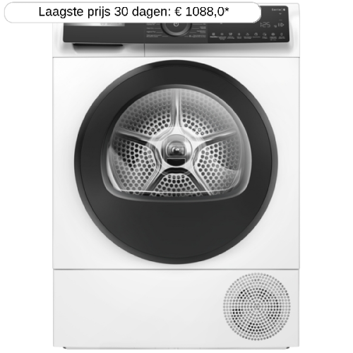 BOSCH WQH246DEFG - Warmtepompdroger - 9.0 kg - 60 dB - Energielabel B