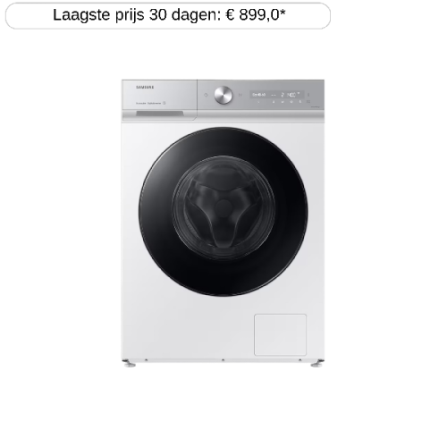 SAMSUNG WW90DB8U95GHU3 - Wasmachine voorlader - 9 kg - 1400 rpm - 72 dB - automatisch doseren